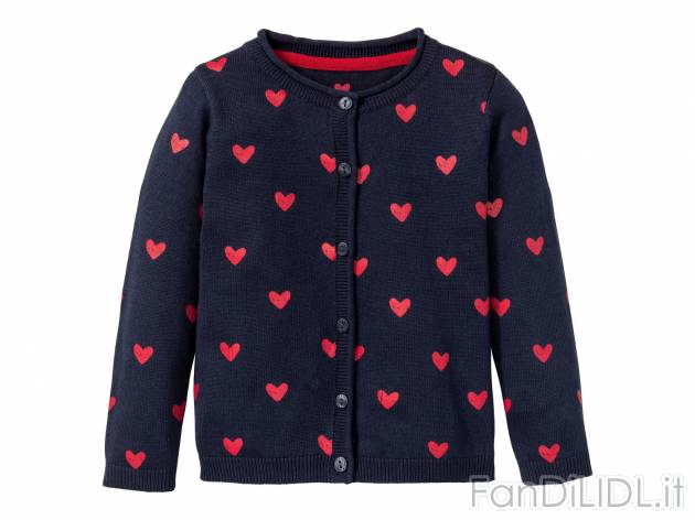 Cardigan da bambina Lupilu, prezzo 7.99 &#8364; 
Misure: 1-6 anni
Taglie disponibili

Caratteristiche

- ...