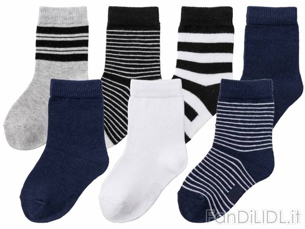 Calze da bambino Lupilu, prezzo 4.99 &#8364; 
7 paia - Misure: 19-34
Taglie ...