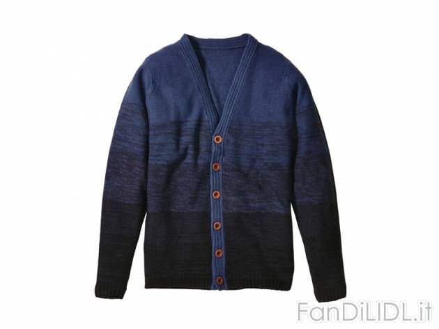 Cardigan da uomo Livergy, prezzo 12,99 &#8364; per Alla confezione 
- Misure: ...