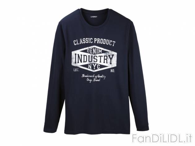 Maglia da uomo Livergy, prezzo 5,99 &#8364; per Alla confezione 
-      Misure: S-XL