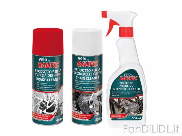 Prodotti per manutenzione bici , prezzo 2.99 &#8364; per Alla confezione 
A ...