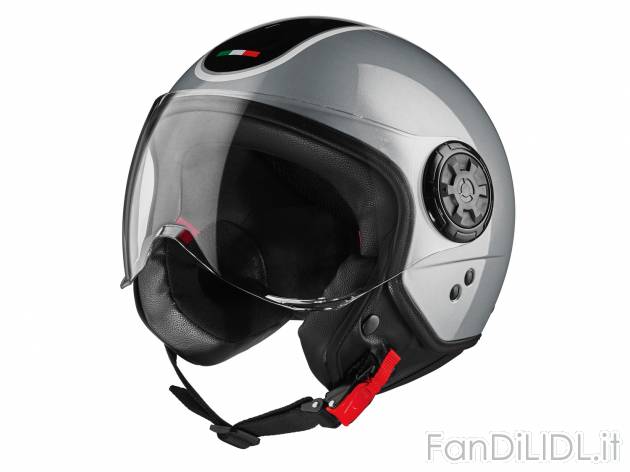 Casco Jet Crivit, prezzo 29.99 € 
Misure: S-M 
- Sicurezza certificata secondo ...