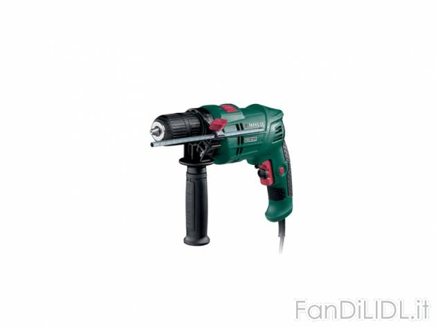 Trapano a percussione Parkside, prezzo 19,99 &#8364; per Alla confezione 
- ...
