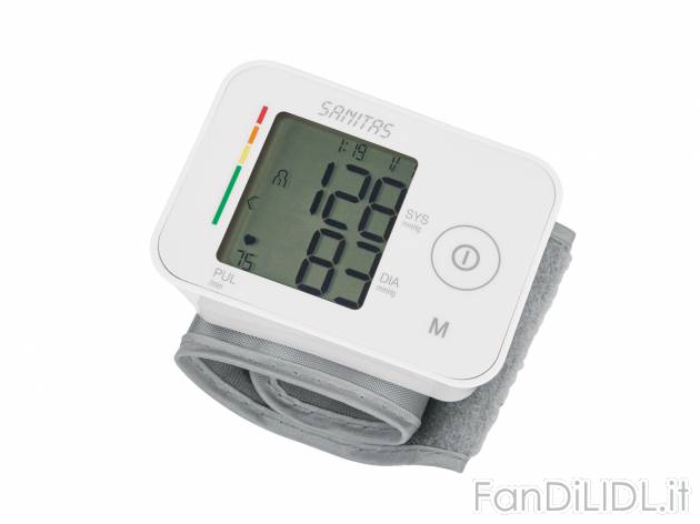 Misuratore di pressione da polso Sanitas, prezzo 11.99 € 
- Misurazione automatica ...