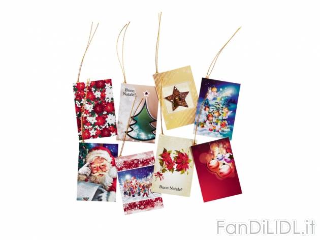 Biglietti da appendere Melinera, prezzo 1,99 &#8364; per Alla confezione 
- ...