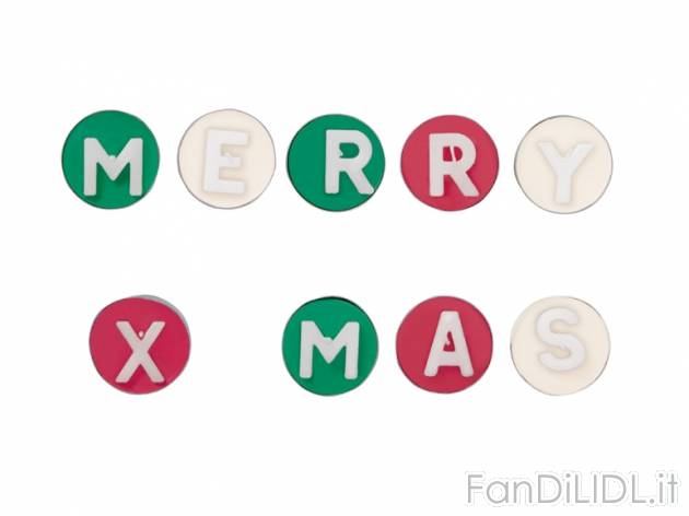 Candele &quot;Merry Christmas&quot; Melinera, prezzo 2,49 &#8364; per ...