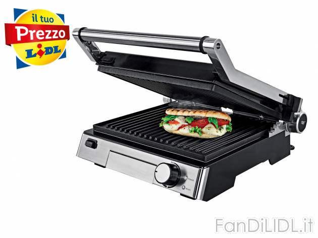 Piastra elettrica Silvercrest Kitchen Tools, prezzo 39.99 &#8364; 
- Con 3 funzioni ...