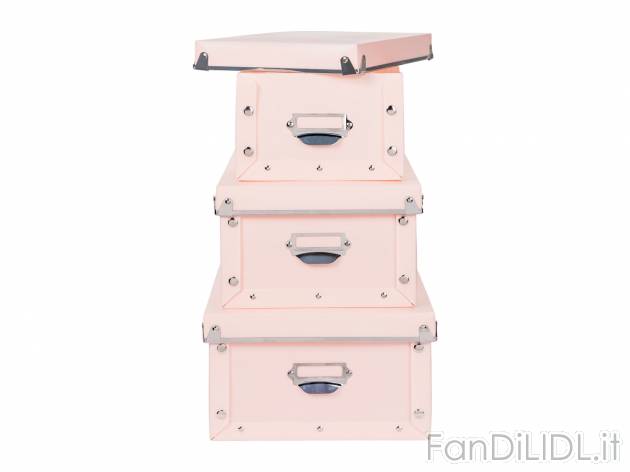 Box multiuso Melinera, prezzo 5.99 &#8364; 
3 pezzi 
- Montaggio facile grazie ...
