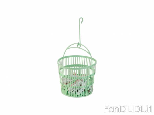 Articoli per il bucato AquaPur, prezzo 2.99 &#8364; 
- Cestello con 50 mollette ...