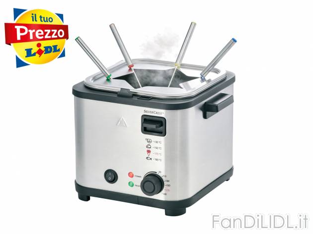 Mini friggitrice 2 in 1 Silvercrest Kitchen Tools, prezzo 19.99 &#8364; 
- Friggitrice ...