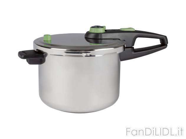 Pentola a pressione Tefal, prezzo 49.00 &#8364; 
6 L 
- Sistema a 5 sicurezze
- ...