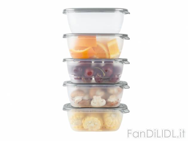 Set contenitori salvafreschezza Ernesto, prezzo 2.99 &#8364; 
- Salvaspazio: ...