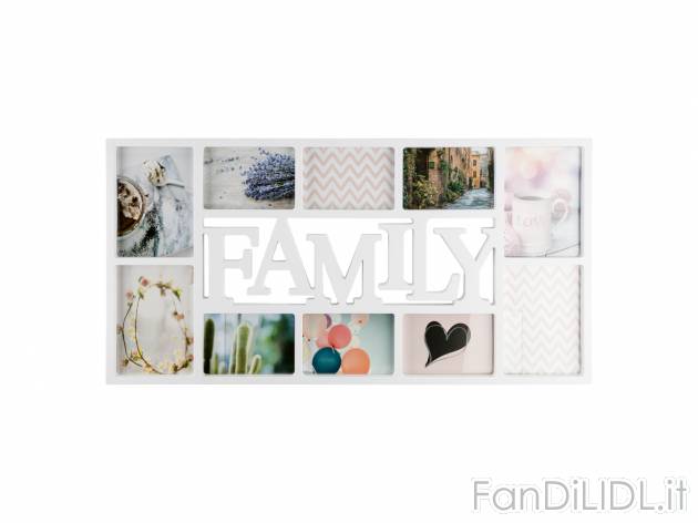 Cornice portafoto multipla Melinera, prezzo 7.99 &#8364; 
- Per foto in formato
- ...