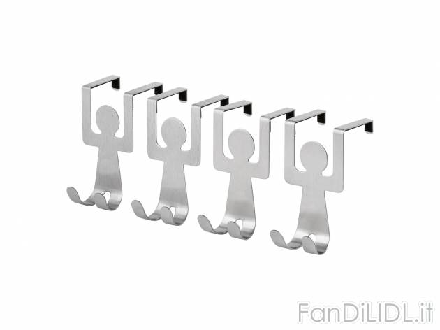 Ganci appendiabiti per porta o appendiabiti per porta Livarno Living, prezzo 3.99 ...