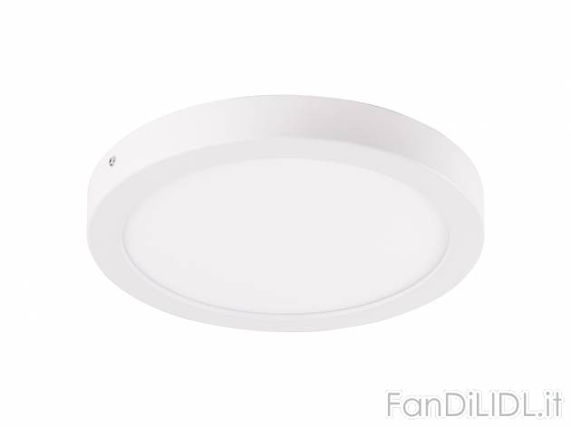 Pannello LED Livarno Lux, prezzo 24.99 € 
- Luminosità e temperatura del colore ...