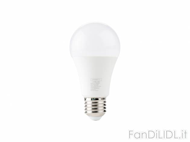 Lampadina multicolore a LED Livarno Lux, prezzo 5.99 € 
- Cambio cromatico automatico ...