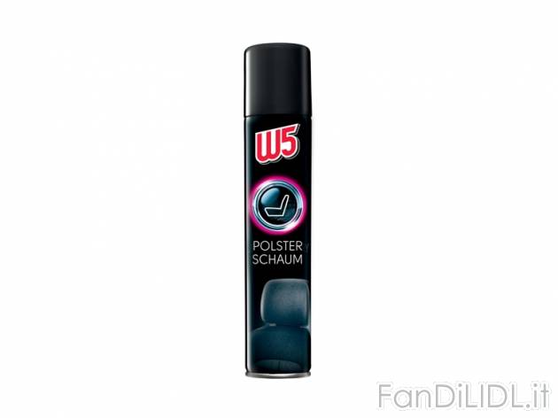 Schiuma detergente per interni auto o spray per cruscotto , prezzo 1,49 &#8364; ...