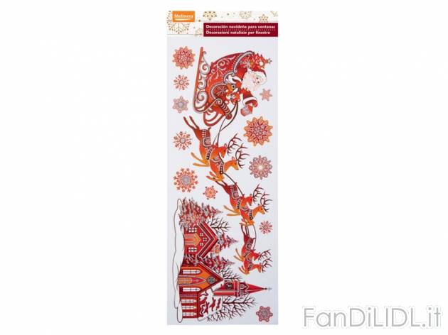Decorazioni natalizie per finestre Melinera, prezzo 0,99 &#8364; per Alla confezione ...