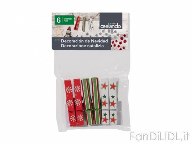 Accessori natalizi , prezzo 1,29 &#8364; per Alla confezione 
- A scelta tra ...