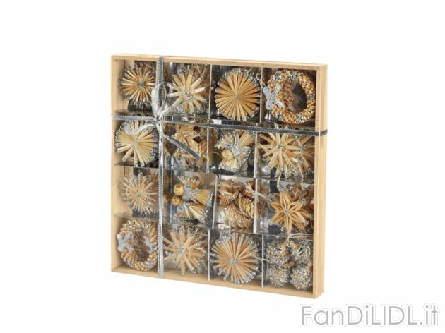Addobbi in paglia per albero di Natale Melinera, prezzo 2,99 &#8364; per Alla ...