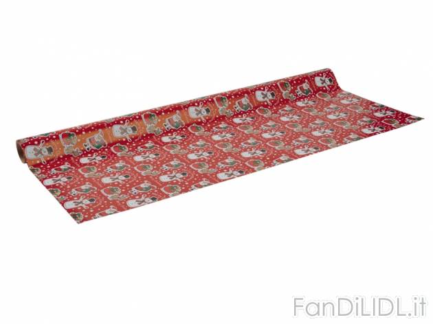 Rotolo carta da regalo Melinera, prezzo 0,99 &#8364; per Alla confezione 
- ...