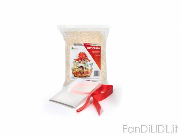 Kit per cesto natalizio , prezzo 1,99 &#8364; per Al kit 
-      3 Pezzi