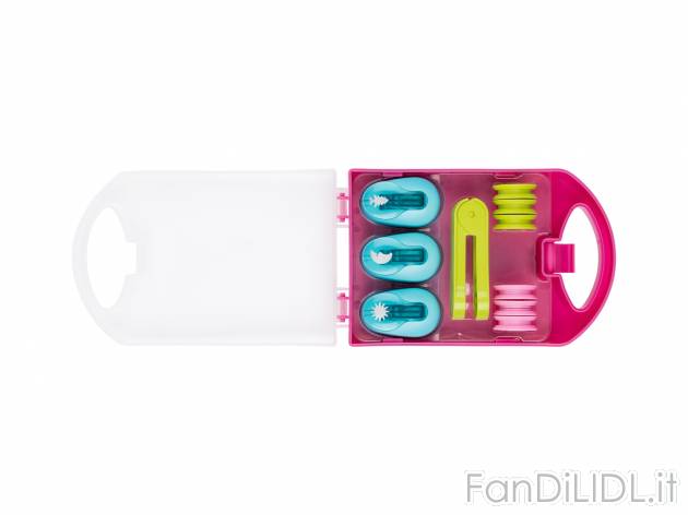 Set bricolage per forare, imprimere o tagliare Crelando, prezzo 7.99 € 

Caratteristiche ...
