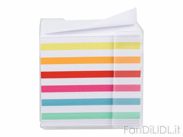 Cubo portafoglietti United Office, prezzo 1.99 &#8364;  
800 fogli
Caratteristiche