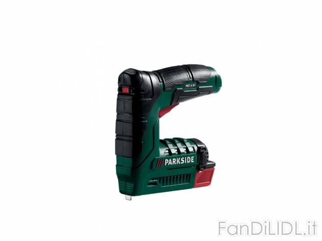 Pistola sparapunti ricaricabile Parkside, prezzo 24,99 &#8364; per Alla confezione ...