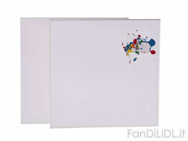 Tela per dipingere , prezzo 5,99 &#8364; per Alla confezione 
- 100% tessuto ...