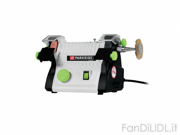 Smerigliatrice doppia per modellismo Parkside, prezzo 29,99 &#8364; per Alla ...