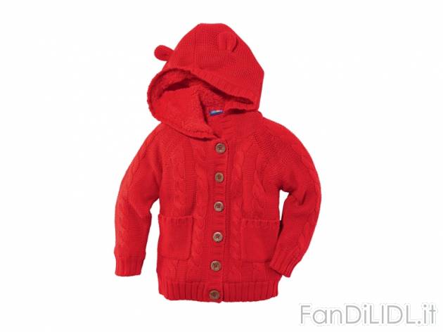 Giacca da bambina Lupilu, prezzo 9,99 &#8364; per Alla confezione 
- Con cappuccio ...