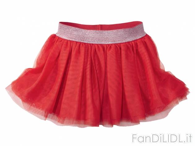 Gonna in tulle da bambina Lupilu, prezzo 6,99 &#8364; per Alla confezione 
- ...