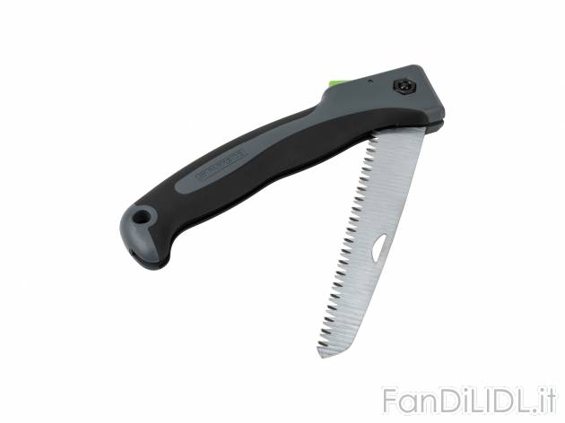 Seghetto richiudibile da giardino Parkside, prezzo 3.99 &#8364; 
- Lama in acciaio ...