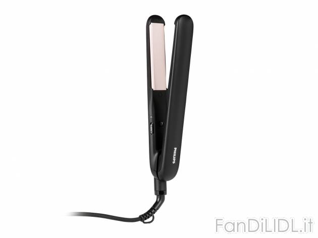 Piastra per capelli Philips, prezzo 19.99 € 
- Temperatura di styling a 210 C°
- ...