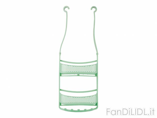 Portaoggetti per doccia Miomare, prezzo 7.99 € 
- Sostegno sicuro grazie ai ganci ...
