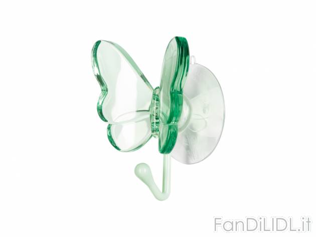 Ganci a ventosa per bagno Miomare, prezzo 2.99 € 
3 pezzi 
- Pad adesivi trasparenti ...