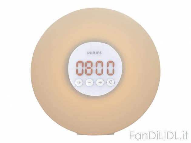Sveglia Wake-up light Philips, prezzo 39.99 € 
- Simulazione dell&#039;alba ...