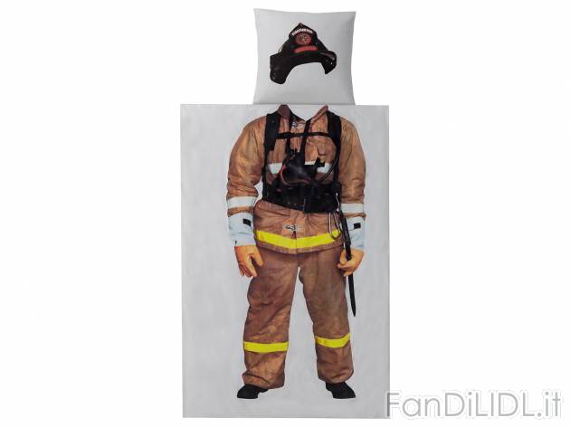Parure copripiumino singolo Meradiso, prezzo 14.99 € 
- Puro cotone
- Federa ...