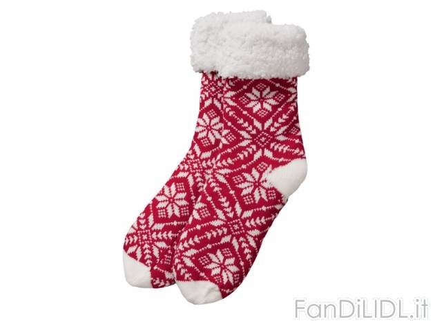 Calze natalizie da donna Esmara, prezzo 3,99 &#8364; per Alla confezione 
- ...