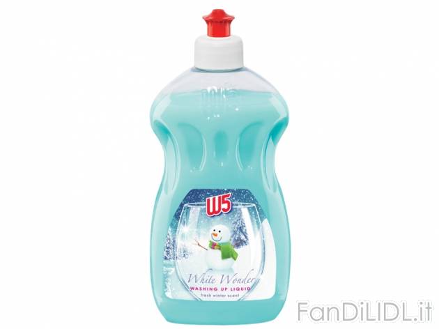Detersivo per piatti Limited Edition W5, prezzo 0,99 &#8364; per 500 ml, € ...