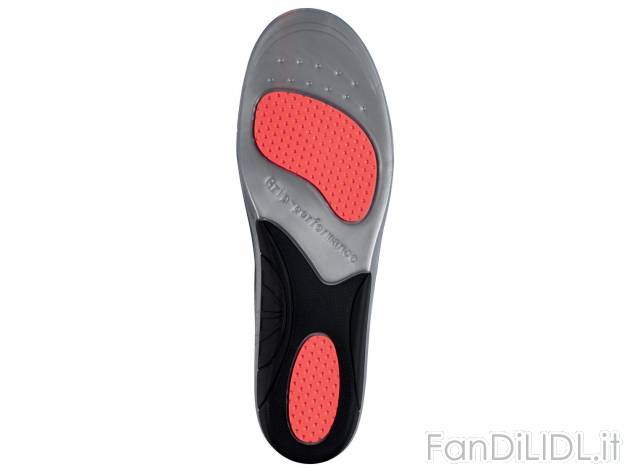 Solette anatomiche Crivit, prezzo 4.99 &#8364; 
Misure: 36-45
Taglie disponibili

Caratteristiche
 ...