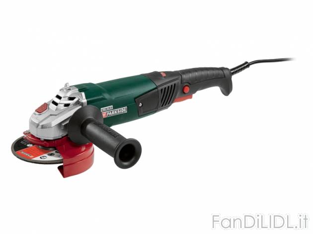 Smerigliatrice angolare Parkside, prezzo 29,99 &#8364; per Alla confezione 
- ...