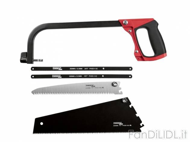 Set sega multiuso Powerfix, prezzo 10,99 &#8364; per Al set 
- Funzione sblocco ...