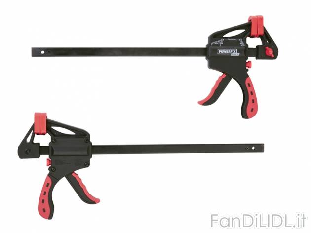 Set morsetti rapidi Powerfix, prezzo 9,99 &#8364; per Al set 
- Fissaggio pratico ...