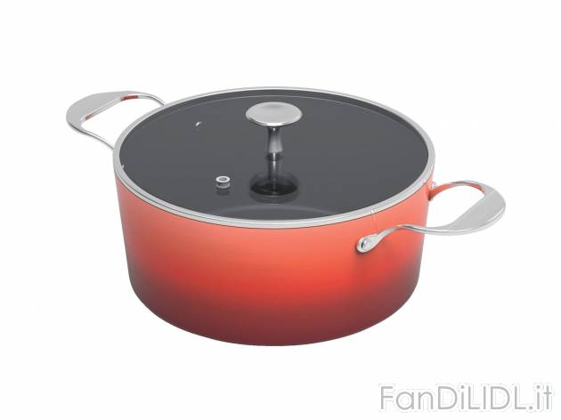 Pentola con coperchio in vetro Ernesto, prezzo 24.99 &#8364; 
Ø 24 cm 
- Rivestimento ...