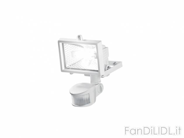Faro alogeno con sensore di movimento , prezzo 9,99 &#8364; per Alla confezione ...