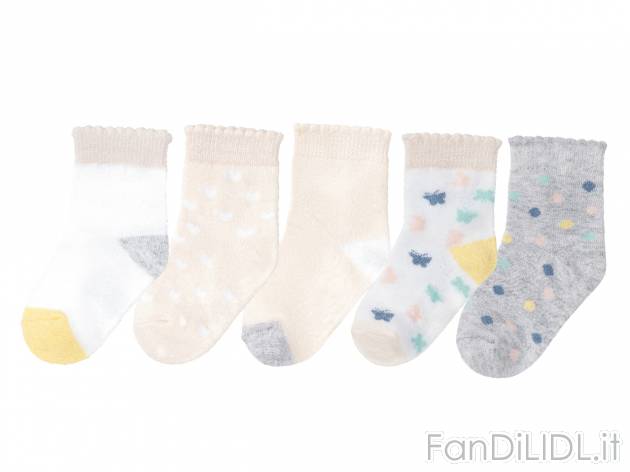 Calzini da neonata , prezzo 3.49 EUR 
Calzini da neonata 5 paia - Misure: 11-22 ...