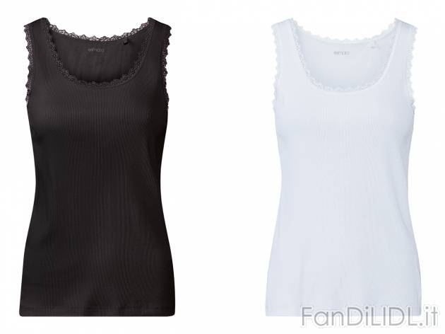 Canotta da donna con pizzo , prezzo 6.99 EUR