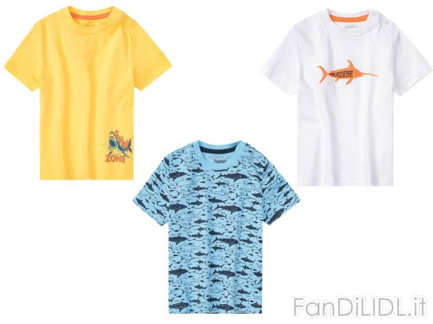 T-shirt da bambino , prezzo 6.99 EUR 
T-shirt da bambino 3 pezzi - Misure: 1-6 ...